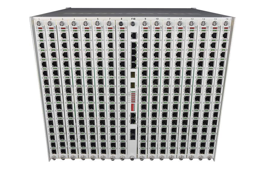 飛暢科技-960路電話光端機(jī)（8U 19英寸，SFP 1+1光備份）